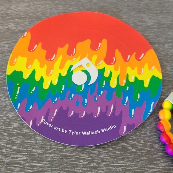 Lokai Bracelet Rainbow Swirl NWT Size Small Fashion Silicone Slip On - Picture 4 of 7